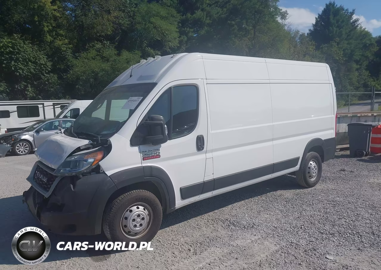 2020 Ram Promaster 2500 High Roof 159 Wb VIN:3C6TRVDG1LE135904 - 2
