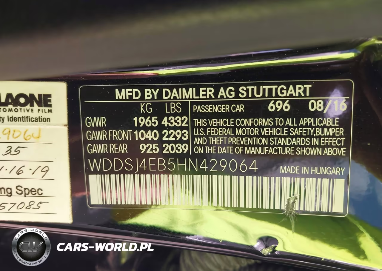 2017 Mercedes-Benz Cla 250 VIN:WDDSJ4EB5HN429064 - 9