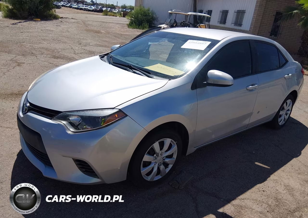 2016 Toyota Corolla Le VIN:2T1BURHE6GC714538 - 2