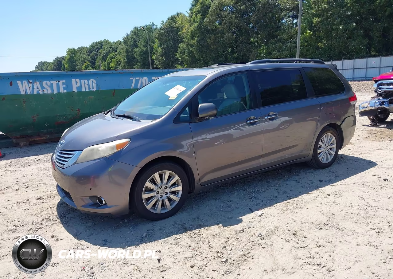 2011 Toyota Sienna Ltd VIN:5TDYK3DC2BS083918 - 2