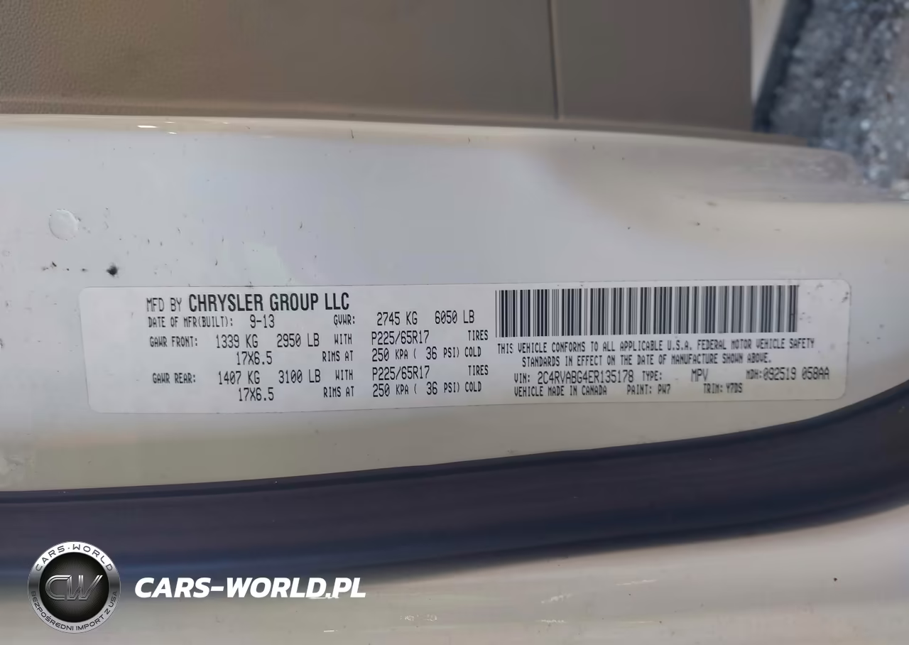 2014 Volkswagen Routan Se VIN:2C4RVABG4ER135178 - 9