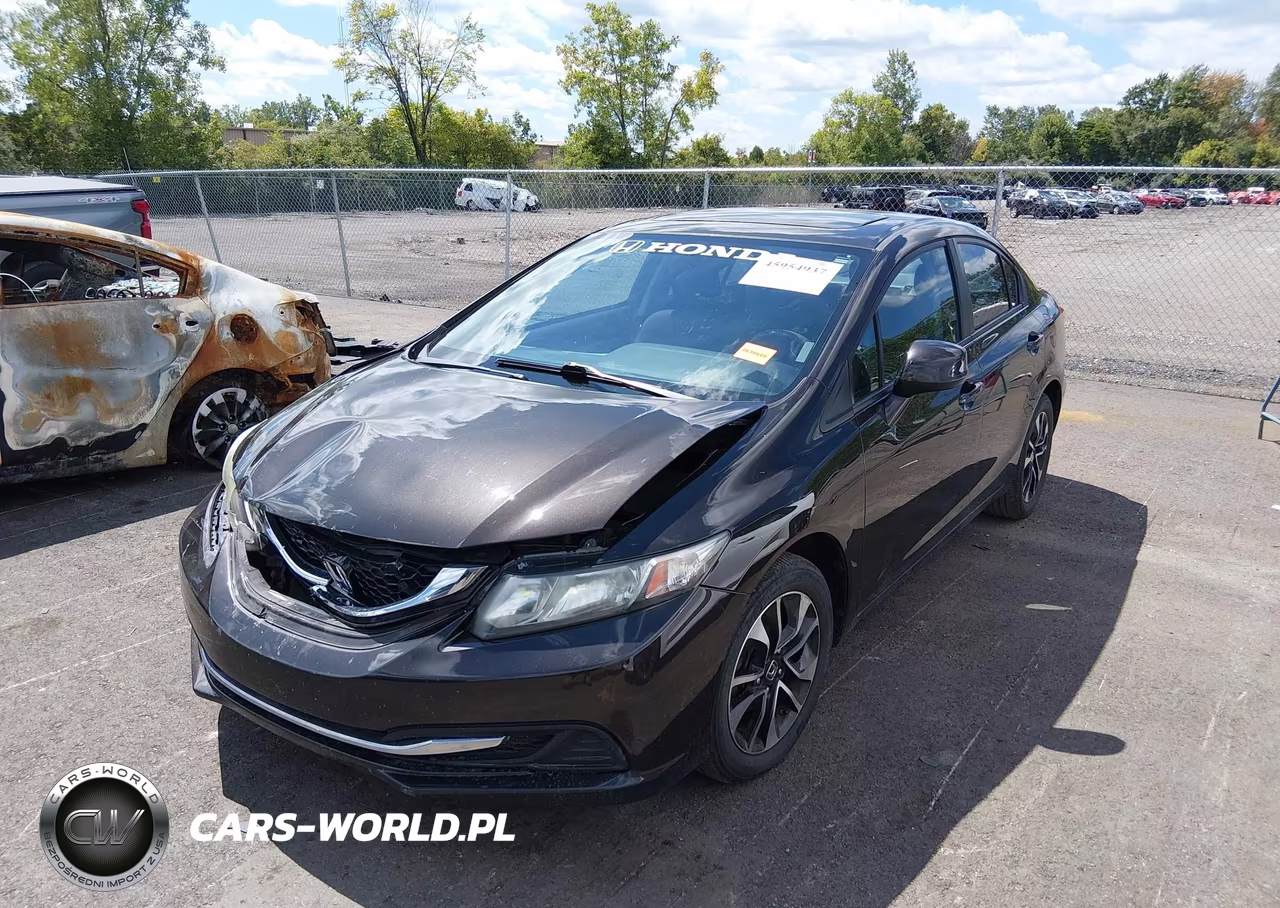 2013 Honda Civic Ex VIN:19XFB2F80DE038872 - 2