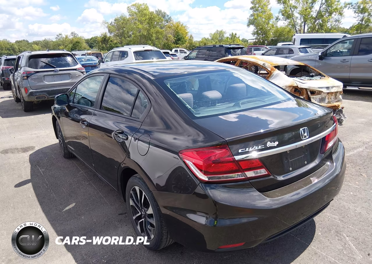 2013 Honda Civic Ex VIN:19XFB2F80DE038872 - 3