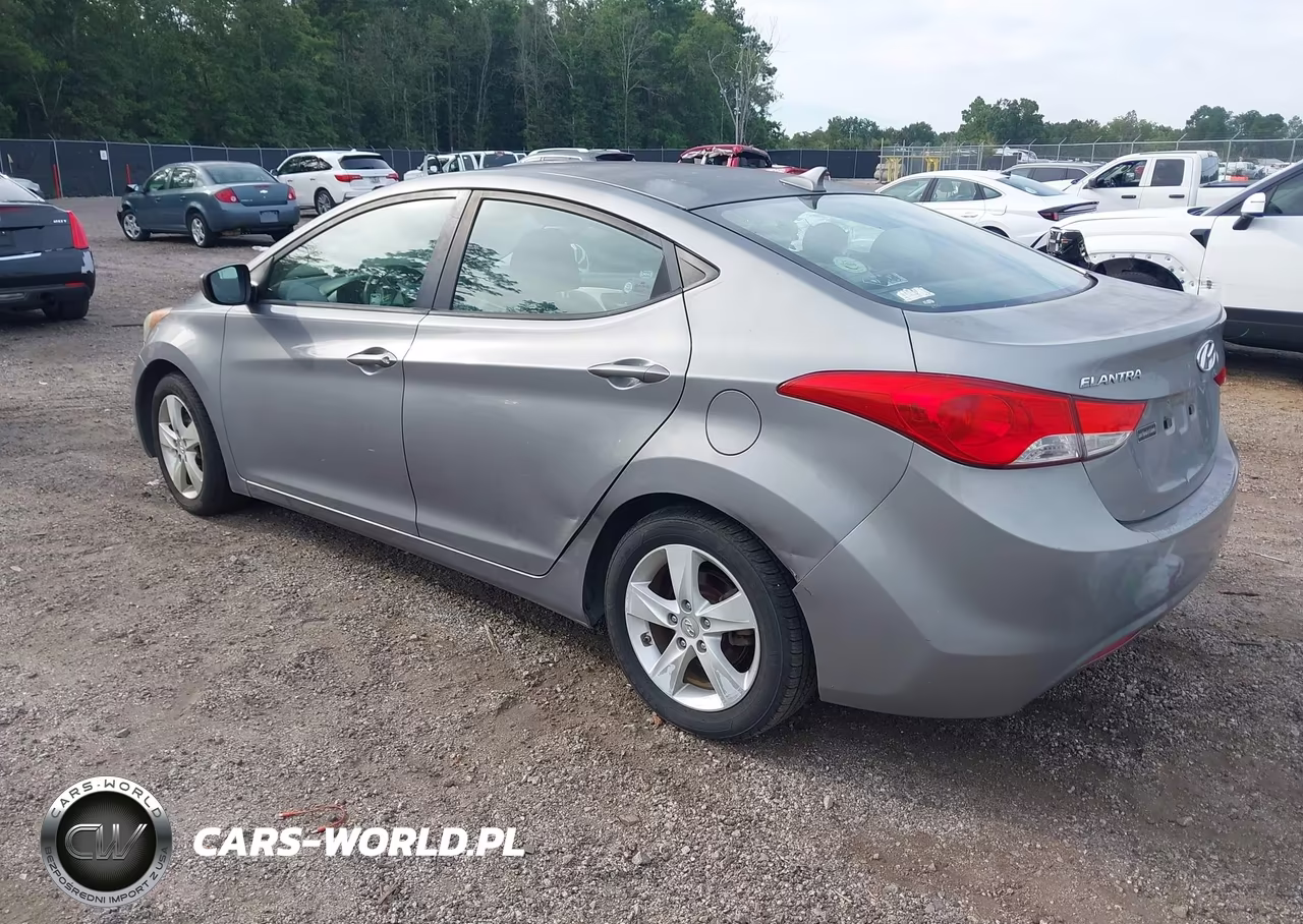 2011 Hyundai Elantra Gls (Ulsan Plant) VIN:KMHDH4AE0BU104748 - 3