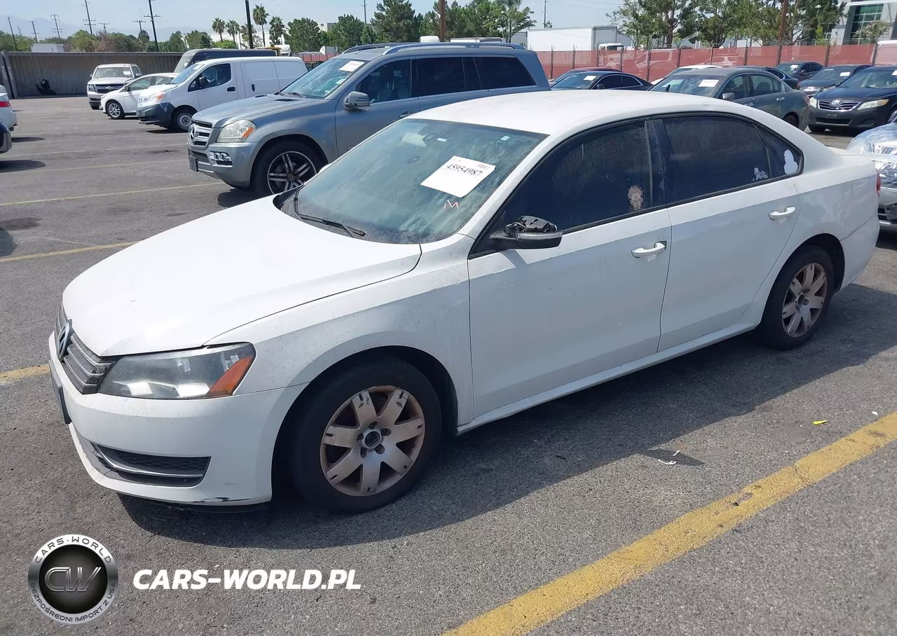 2014 Volkswagen Passat 1.8T S VIN:1VWAT7A30EC108781 - 2