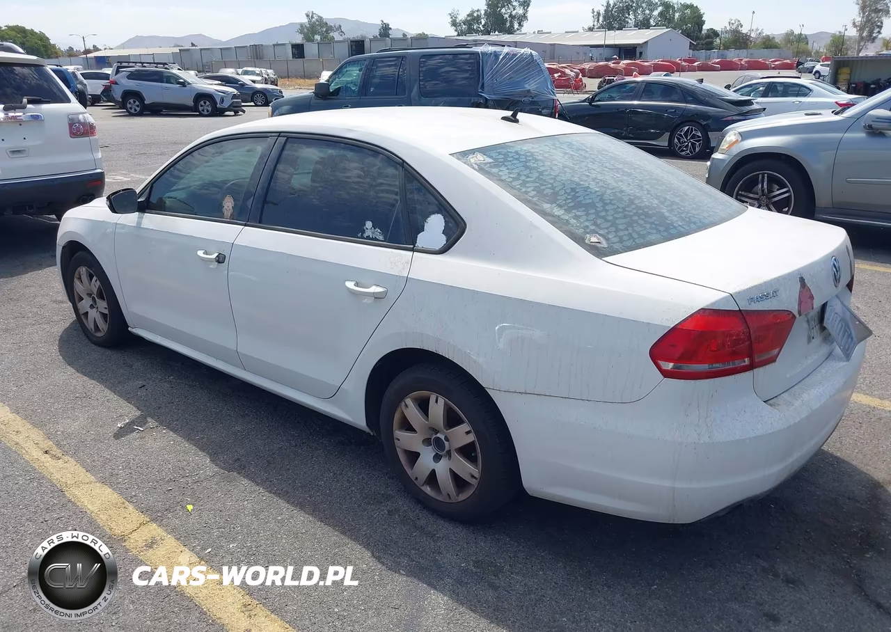 2014 Volkswagen Passat 1.8T S VIN:1VWAT7A30EC108781 - 3