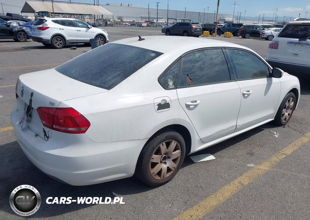 2014 Volkswagen Passat 1.8T S VIN:1VWAT7A30EC108781 - 4