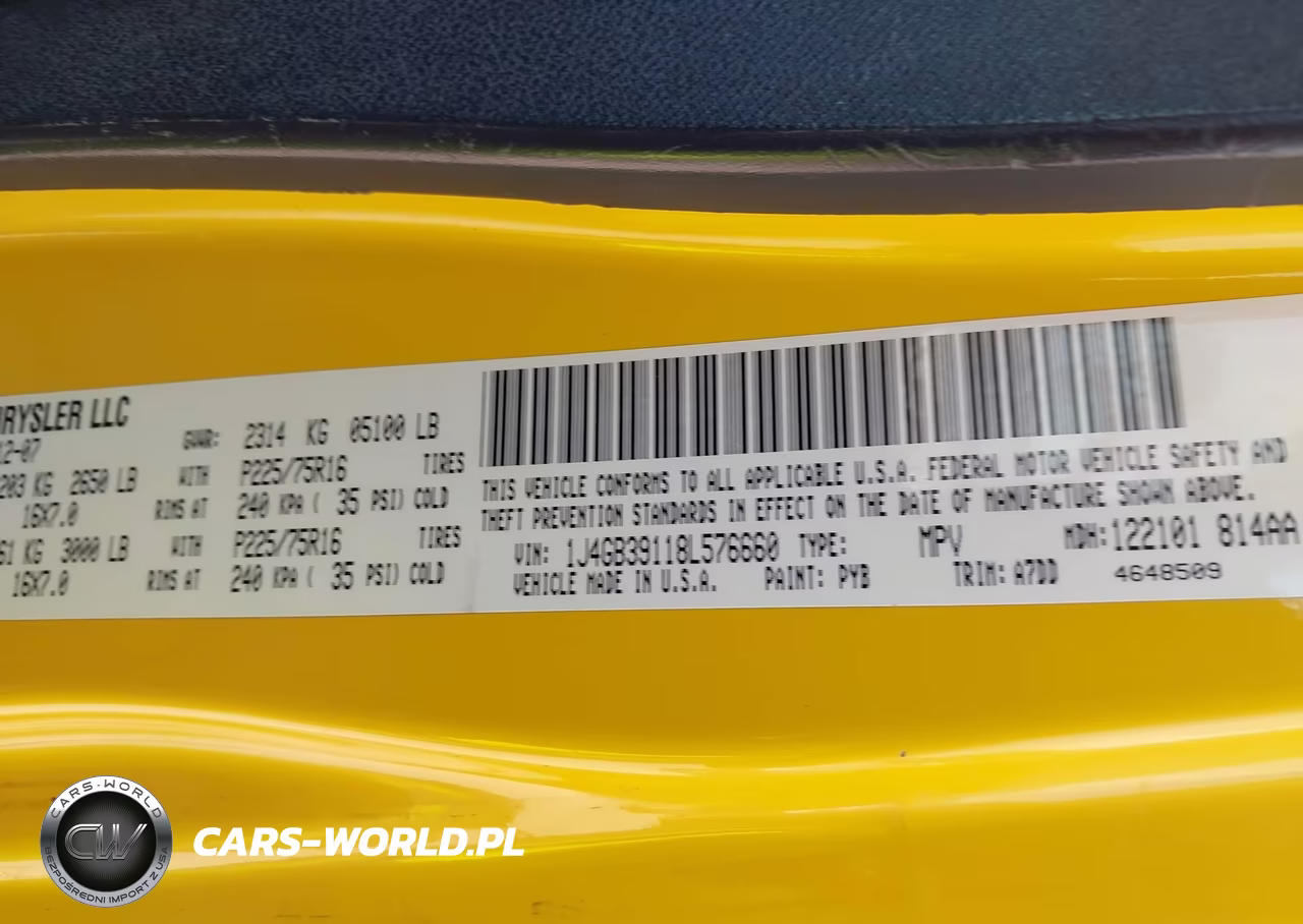2008 Jeep Wrangler Unlimited X VIN:1J4GB39118L576660 - 9