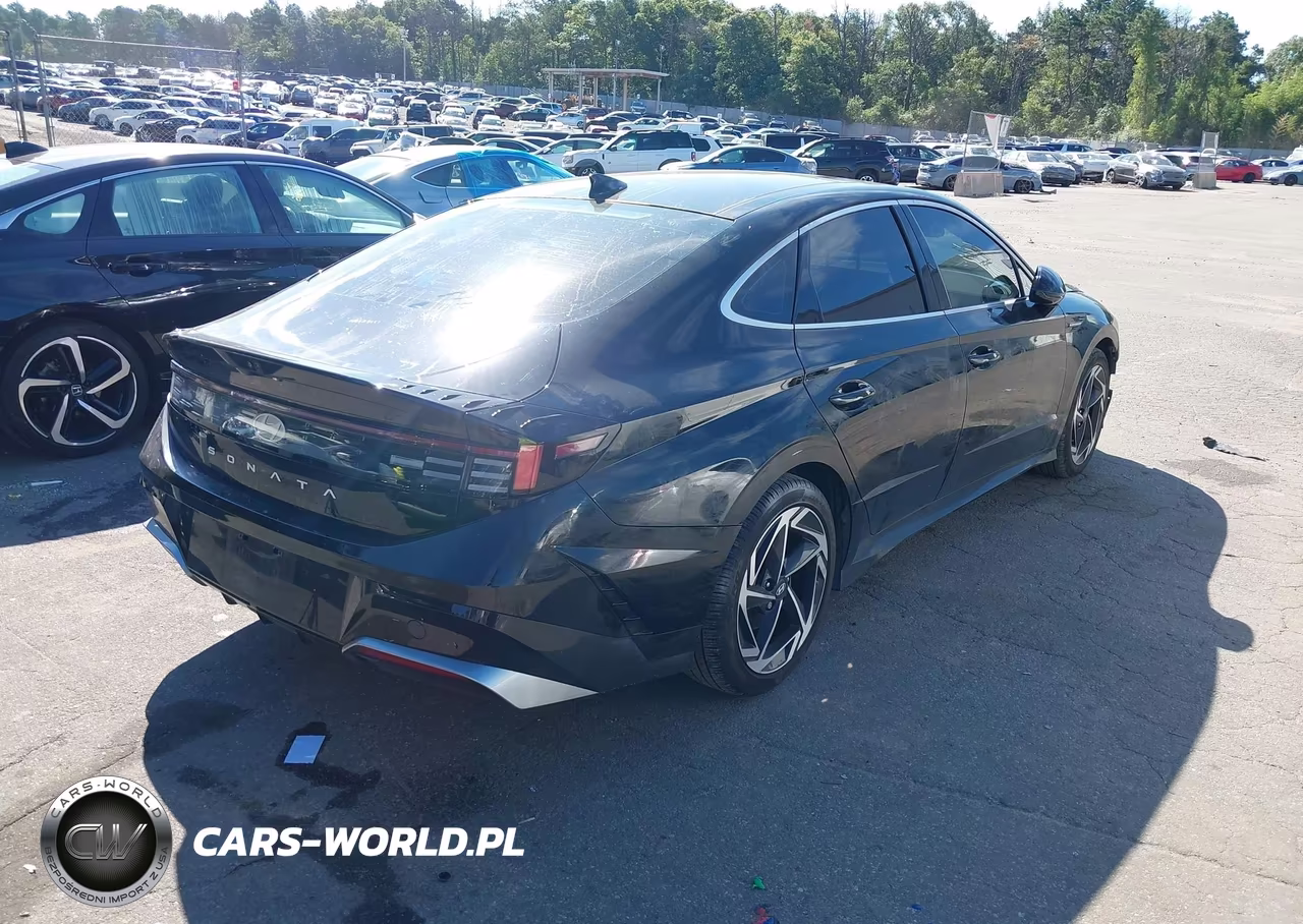 2024 Hyundai Sonata Sel VIN:KMHL14JA1RA409135 - 4