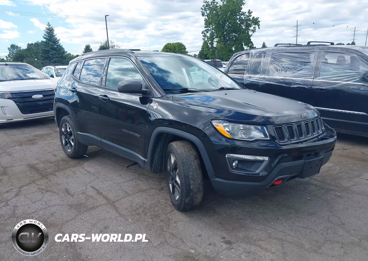 2018 Jeep Compass Trailhawk 4X4 VIN:3C4NJDDB9JT129817 - 1