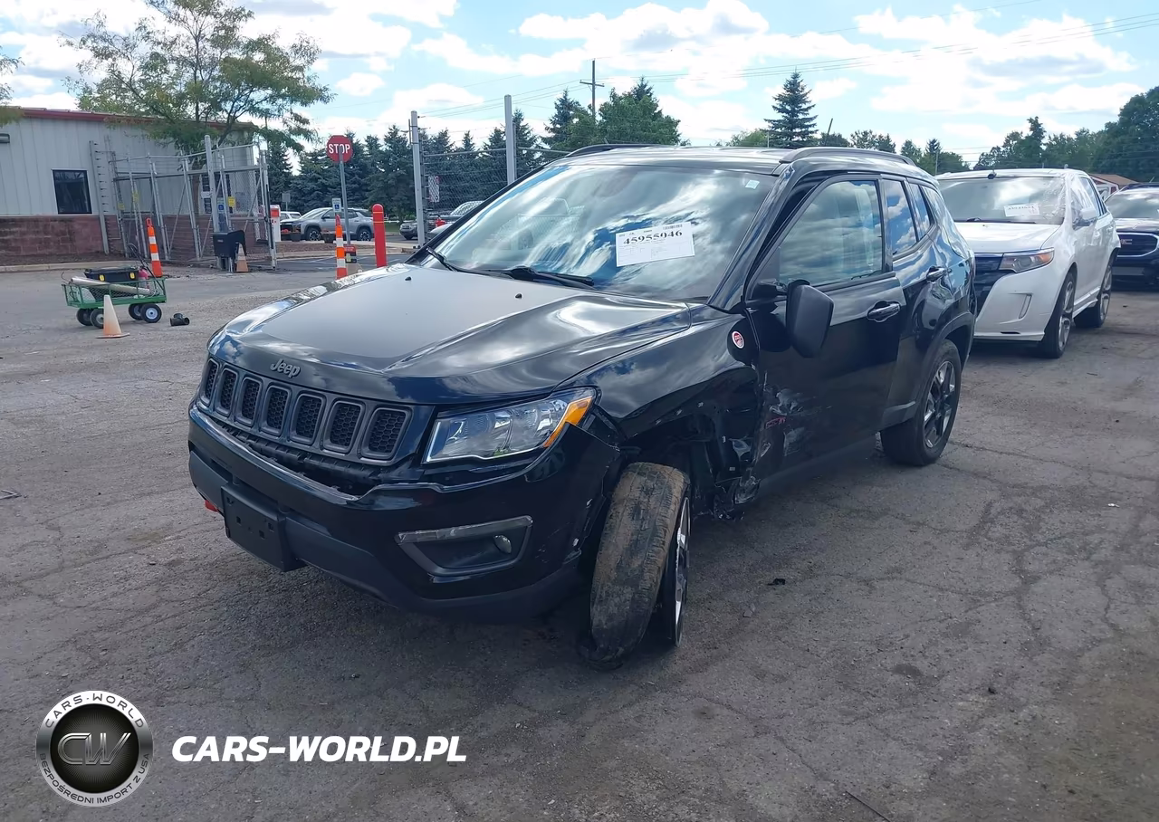 2018 Jeep Compass Trailhawk 4X4 VIN:3C4NJDDB9JT129817 - 2