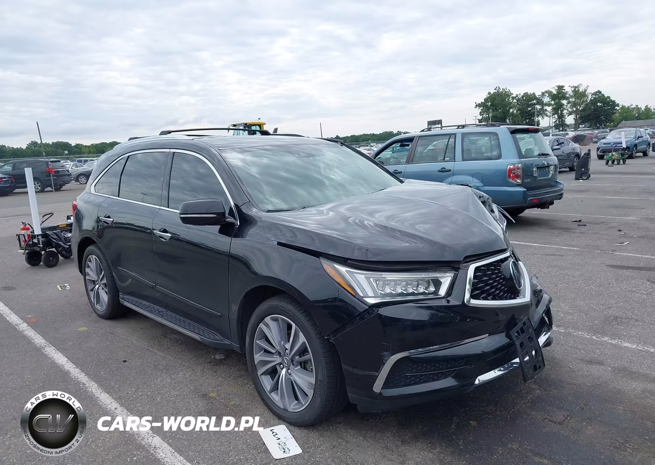 2017 Acura Mdx Technology Package VIN:5J8YD4H54HL001842 - 1