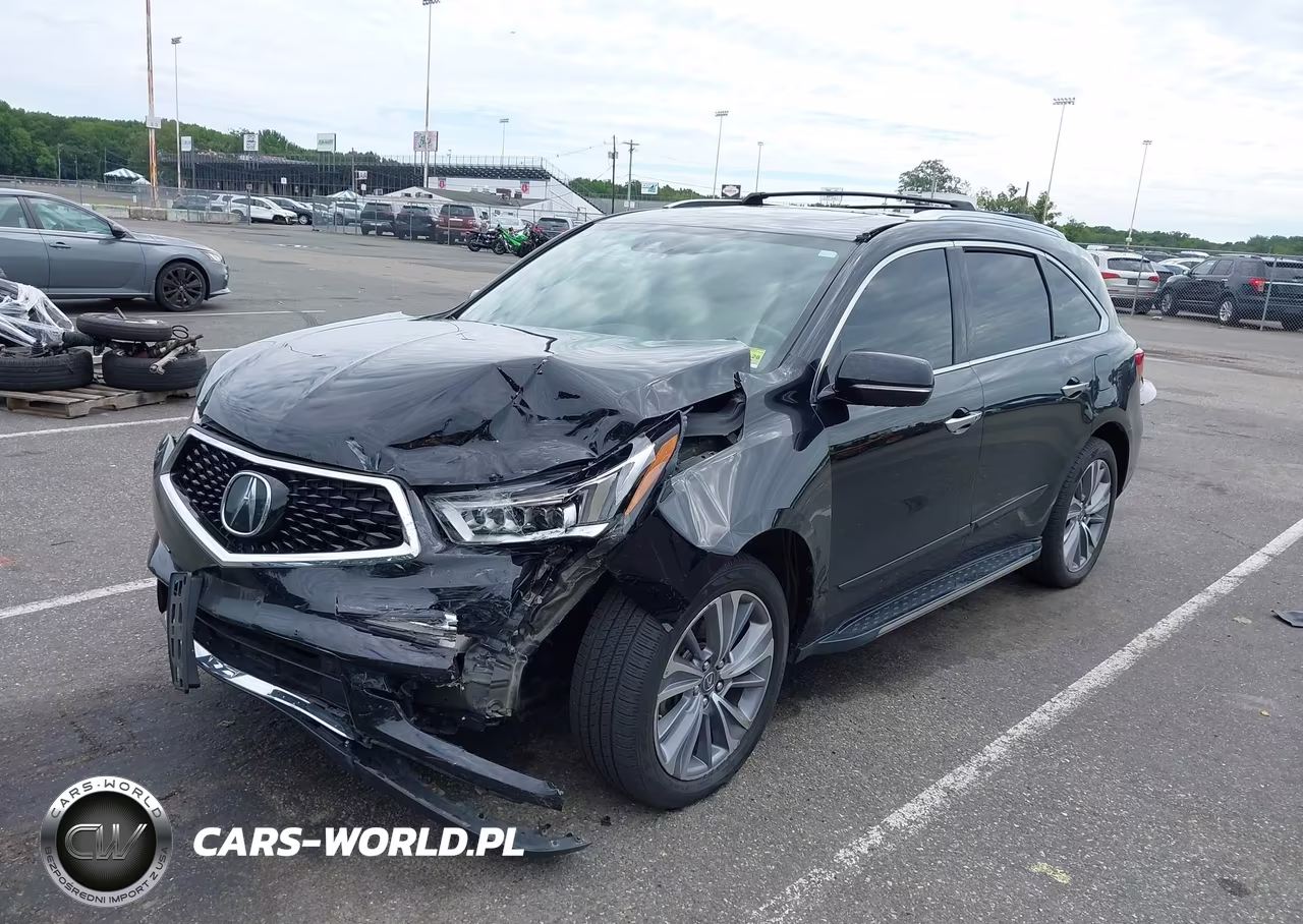 2017 Acura Mdx Technology Package VIN:5J8YD4H54HL001842 - 2