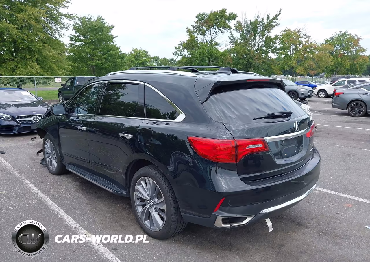 2017 Acura Mdx Technology Package VIN:5J8YD4H54HL001842 - 3