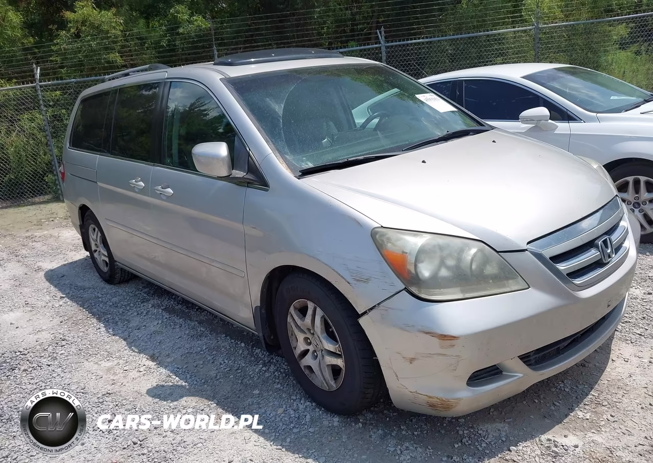 2007 Honda Odyssey Ex-L VIN:5FNRL38637B400624 - 1