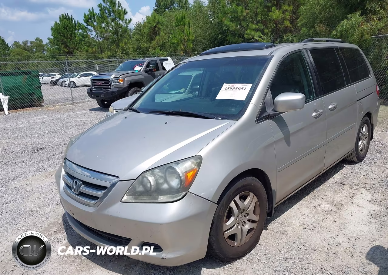 2007 Honda Odyssey Ex-L VIN:5FNRL38637B400624 - 2