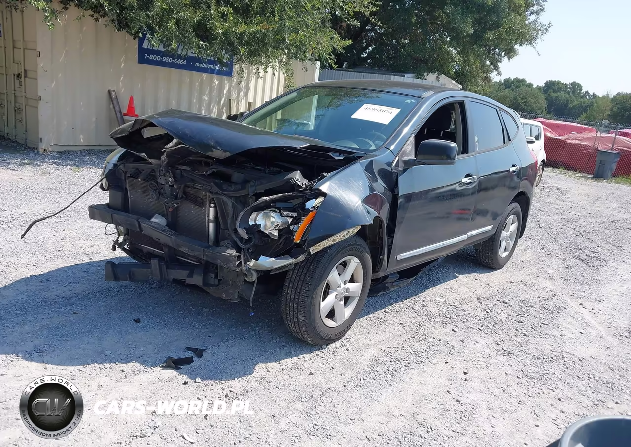 2012 Nissan Rogue S VIN:JN8AS5MT6CW605095 - 2