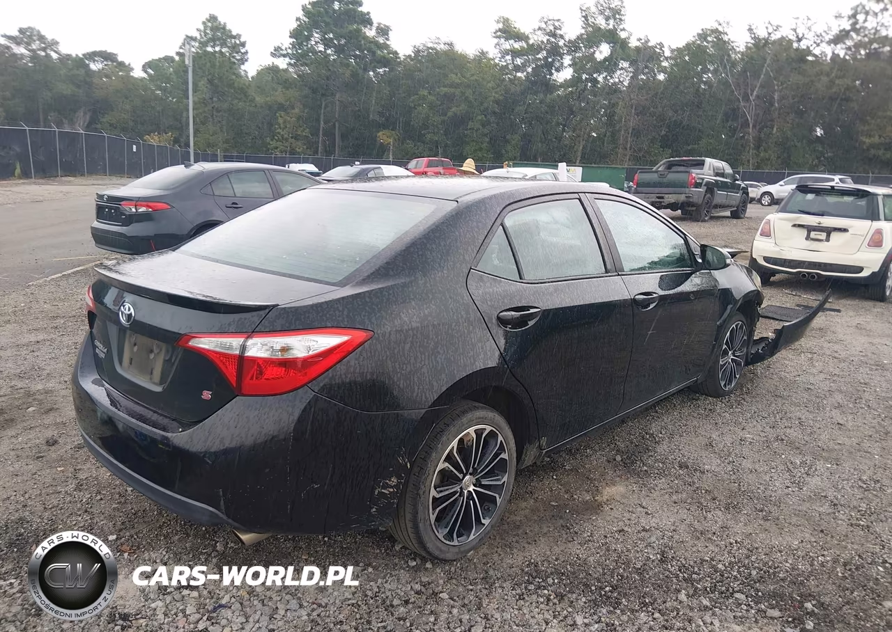 2015 Toyota Corolla S Plus VIN:2T1BURHE5FC298187 - 4