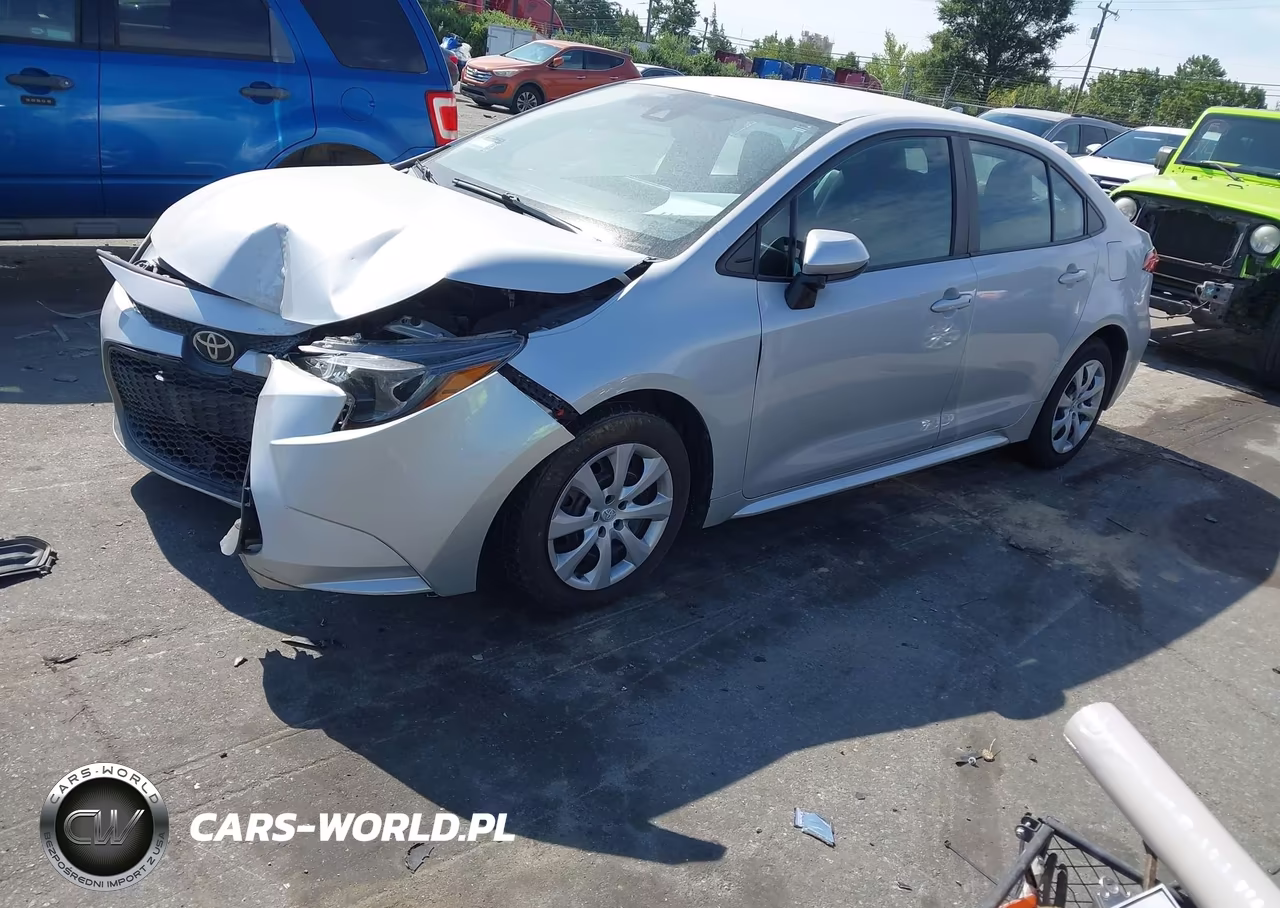 2022 Toyota Corolla Le VIN:5YFEPMAE3NP276592 - 2
