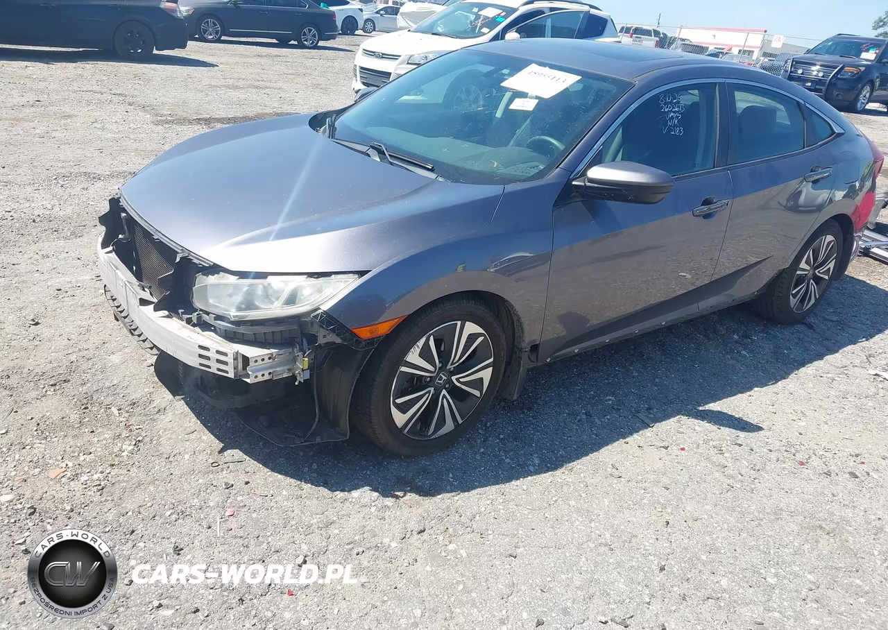 2017 Honda Civic Ex-L VIN:19XFC1F77HE032183 - 2