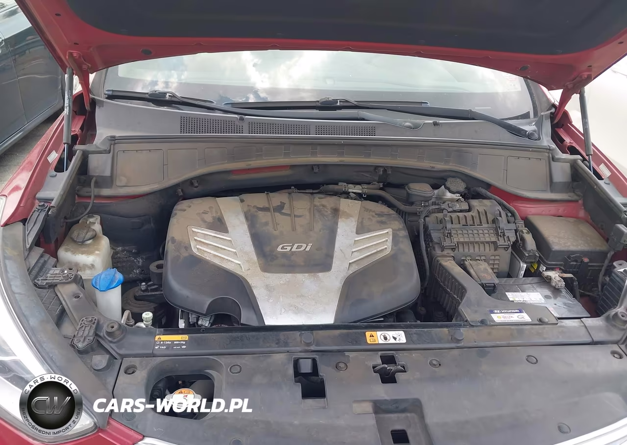 2016 Hyundai Santa Fe Se VIN:KM8SM4HF3GU148851 - 10
