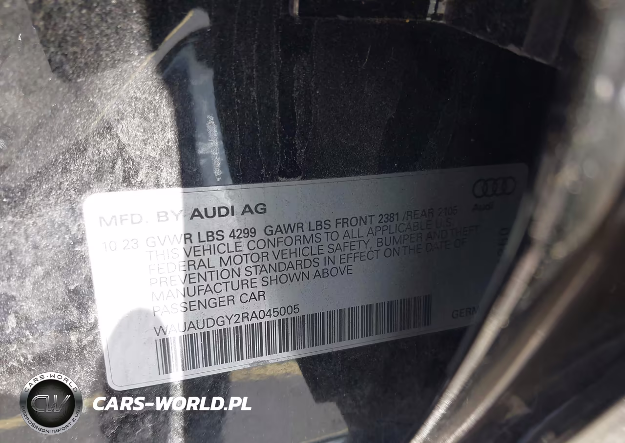 2024 Audi A3 Premium 40 Tfsi Front-Wheel Drive S Tronic VIN:WAUAUDGY2RA045005 - 9