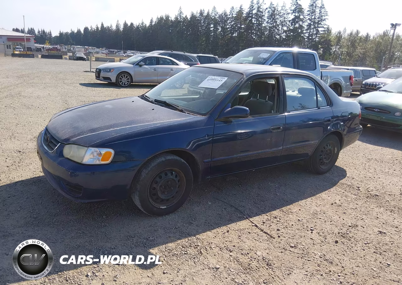 2001 Toyota Corolla Le VIN:2T1BR12E41C503681 - 2
