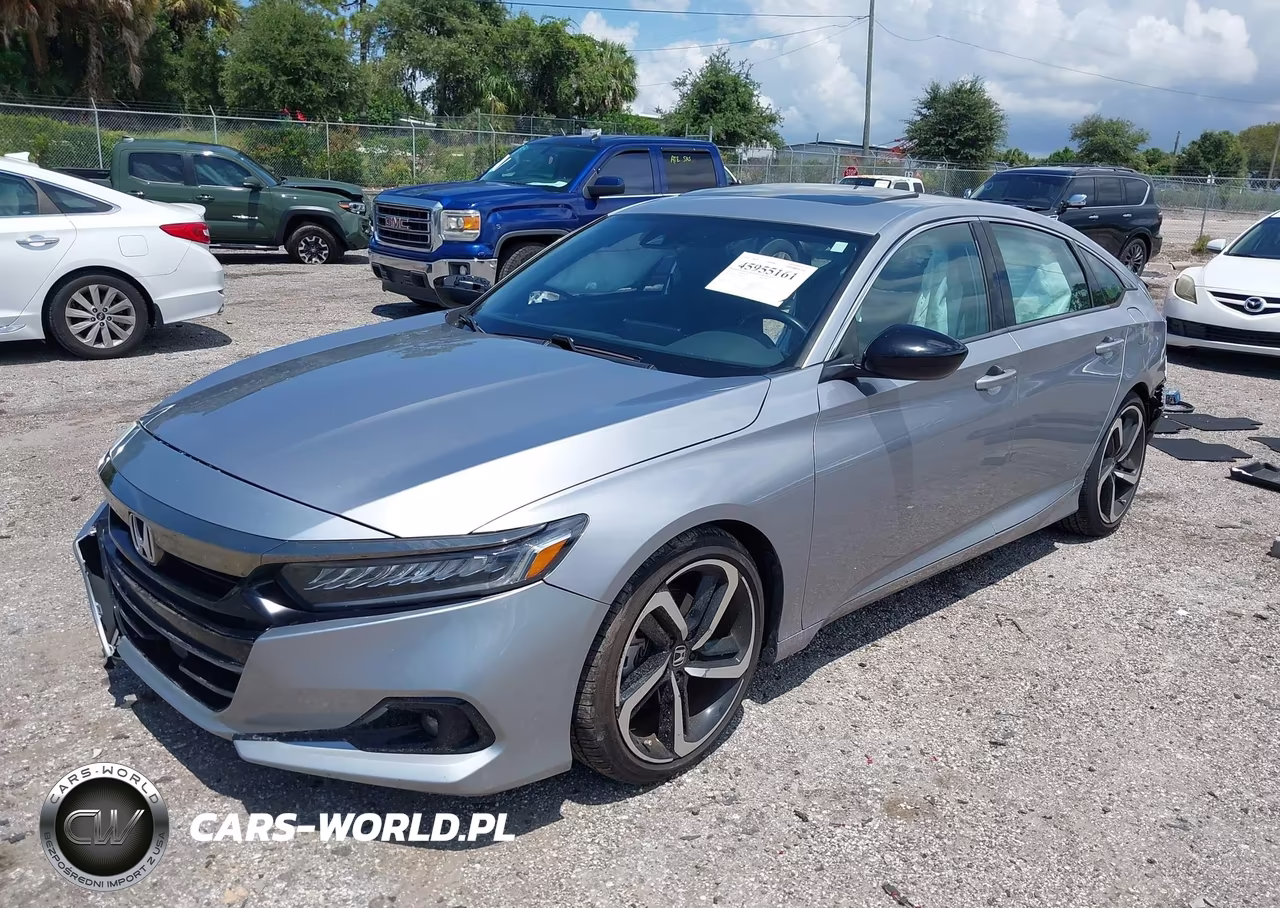 2022 Honda Accord Sport 2.0T VIN:1HGCV2F32NA004551 - 2