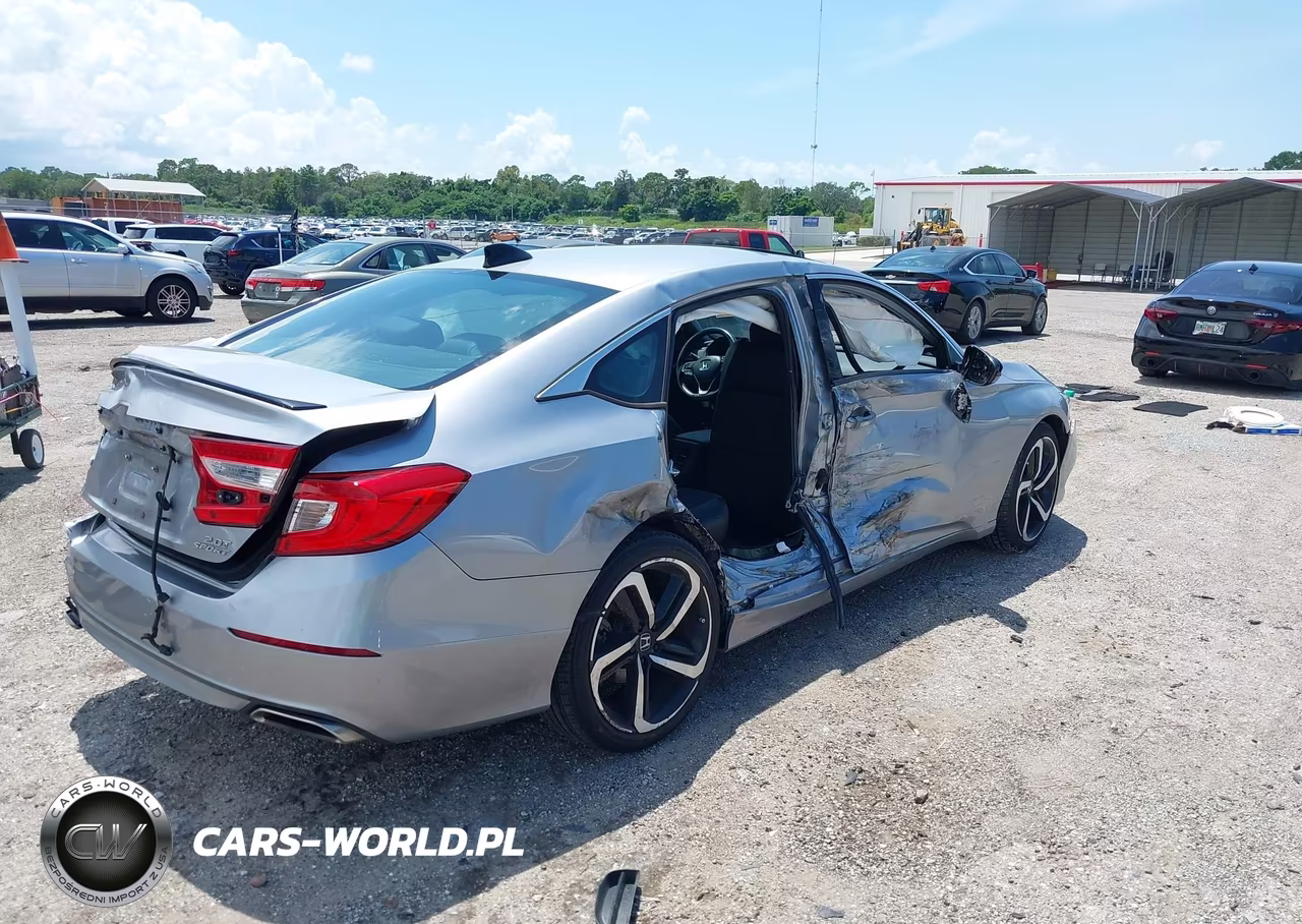 2022 Honda Accord Sport 2.0T VIN:1HGCV2F32NA004551 - 4