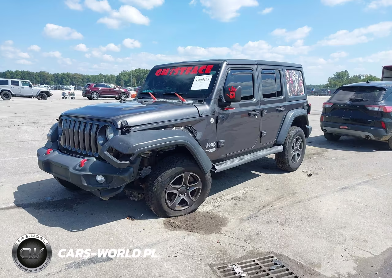 2018 Jeep Wrangler Unlimited Sport S 4X4 VIN:1C4HJXDG5JW128815 - 2
