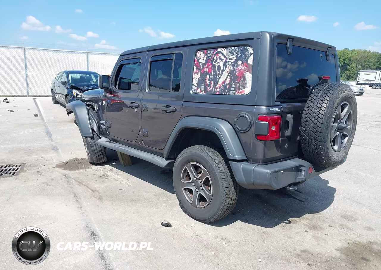 2018 Jeep Wrangler Unlimited Sport S 4X4 VIN:1C4HJXDG5JW128815 - 3