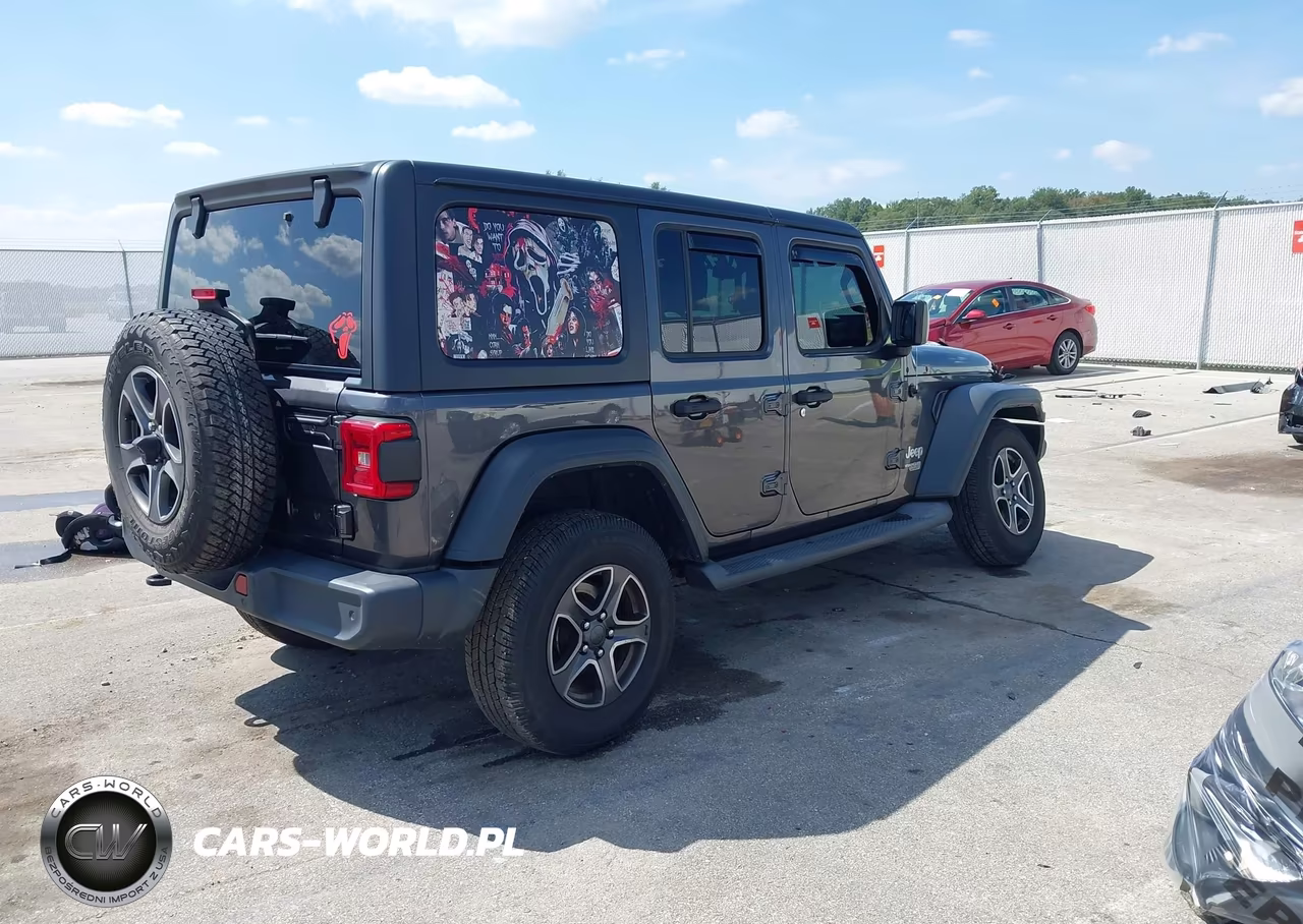 2018 Jeep Wrangler Unlimited Sport S 4X4 VIN:1C4HJXDG5JW128815 - 4