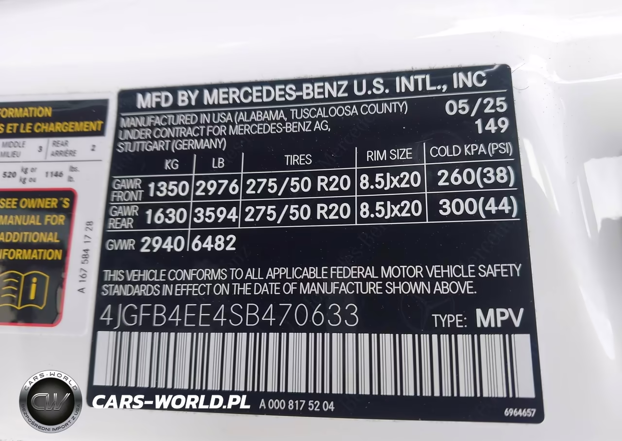 2025 Mercedes-Benz Gle 350 VIN:4JGFB4EE4SB470633 - 9