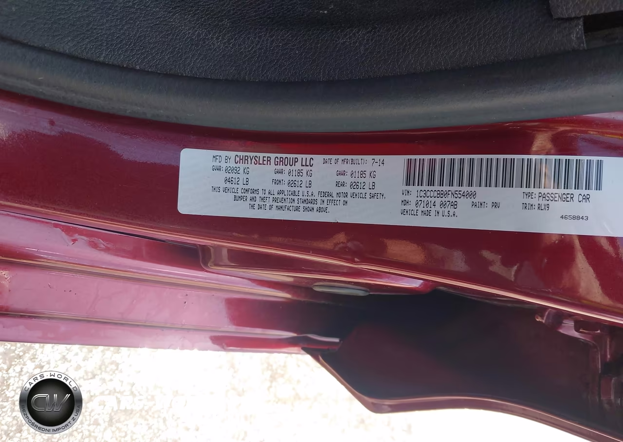 2015 Chrysler 200 S VIN:1C3CCCBB0FN554000 - 17