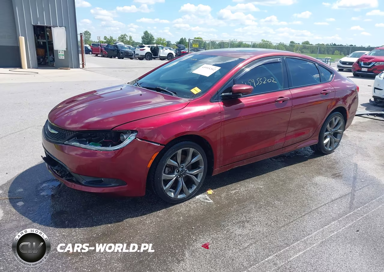 2015 Chrysler 200 S VIN:1C3CCCBB0FN554000 - 2