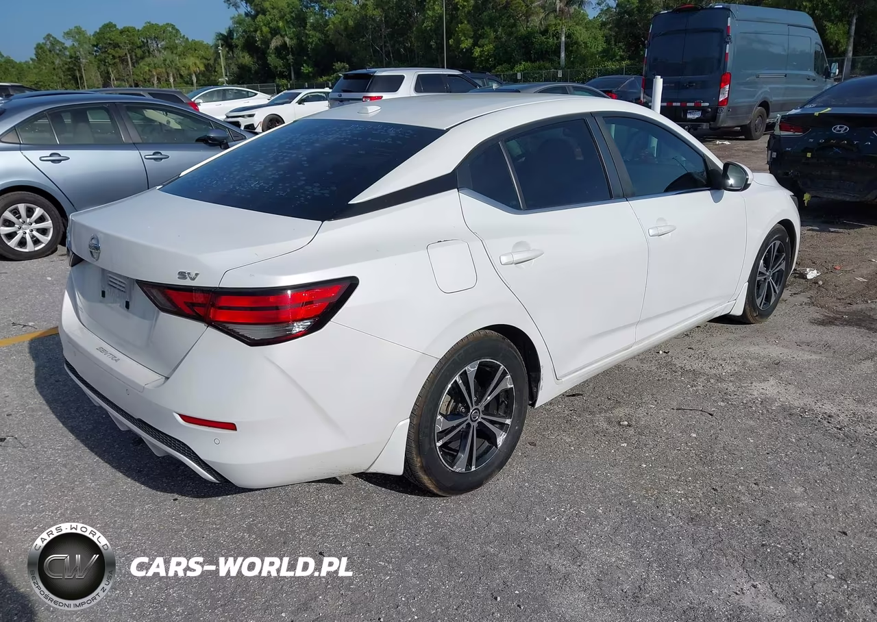 2021 Nissan Sentra Sv Xtronic Cvt VIN:3N1AB8CV3MY228156 - 4