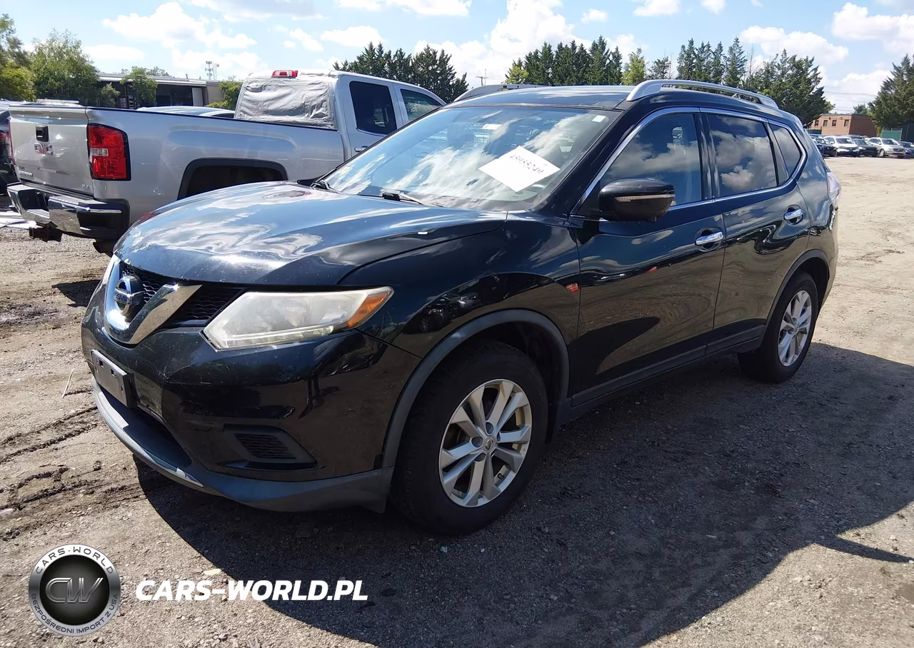 2015 Nissan Rogue Sv VIN:KNMAT2MV4FP555935 - 2