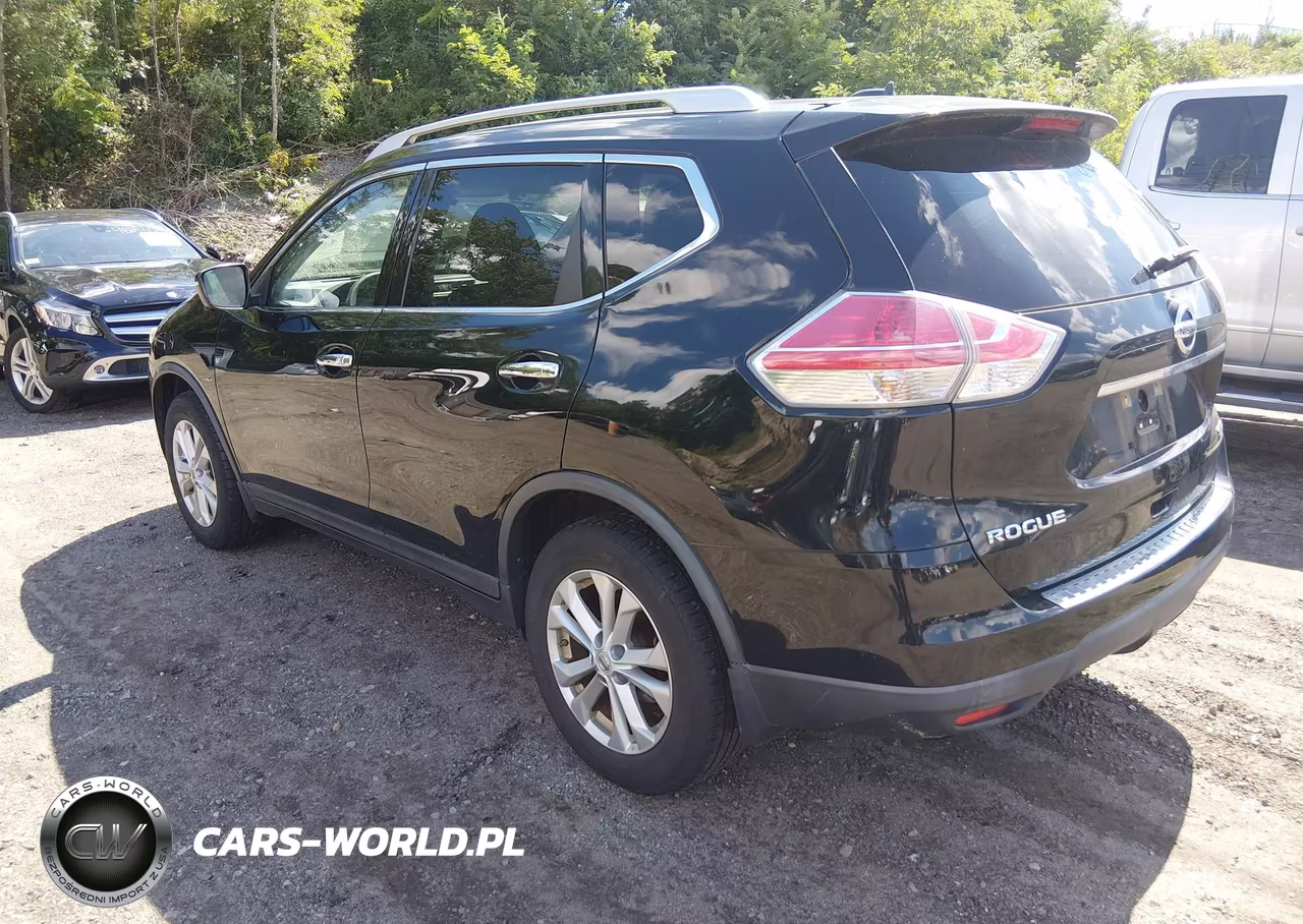 2015 Nissan Rogue Sv VIN:KNMAT2MV4FP555935 - 3