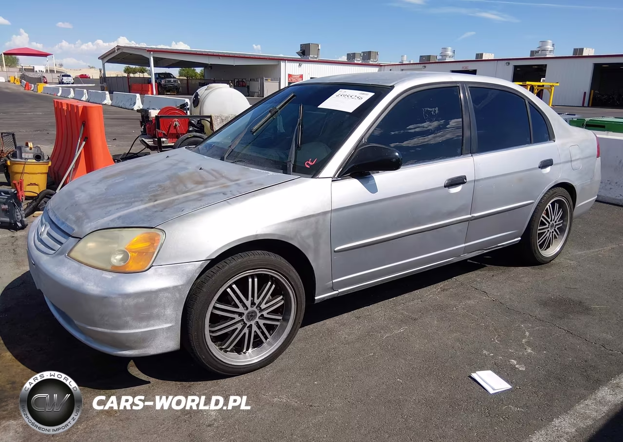 2001 Honda Civic Lx VIN:2HGES16511H518755 - 2