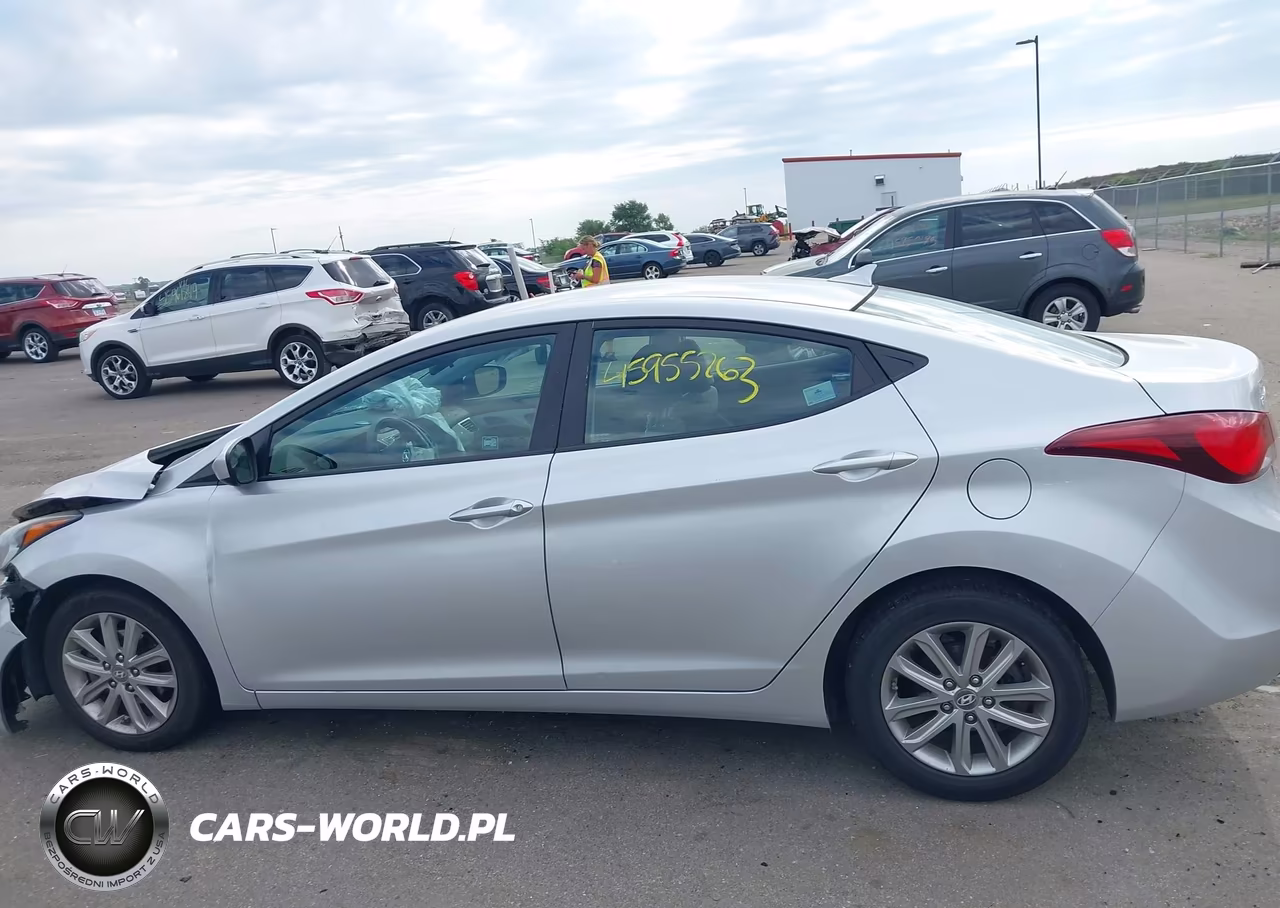 2015 Hyundai Elantra Se VIN:5NPDH4AEXFH555271 - 14