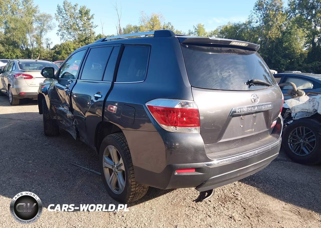 2013 Toyota Highlander Limited V6 VIN:5TDDK3EH2DS233120 - 3