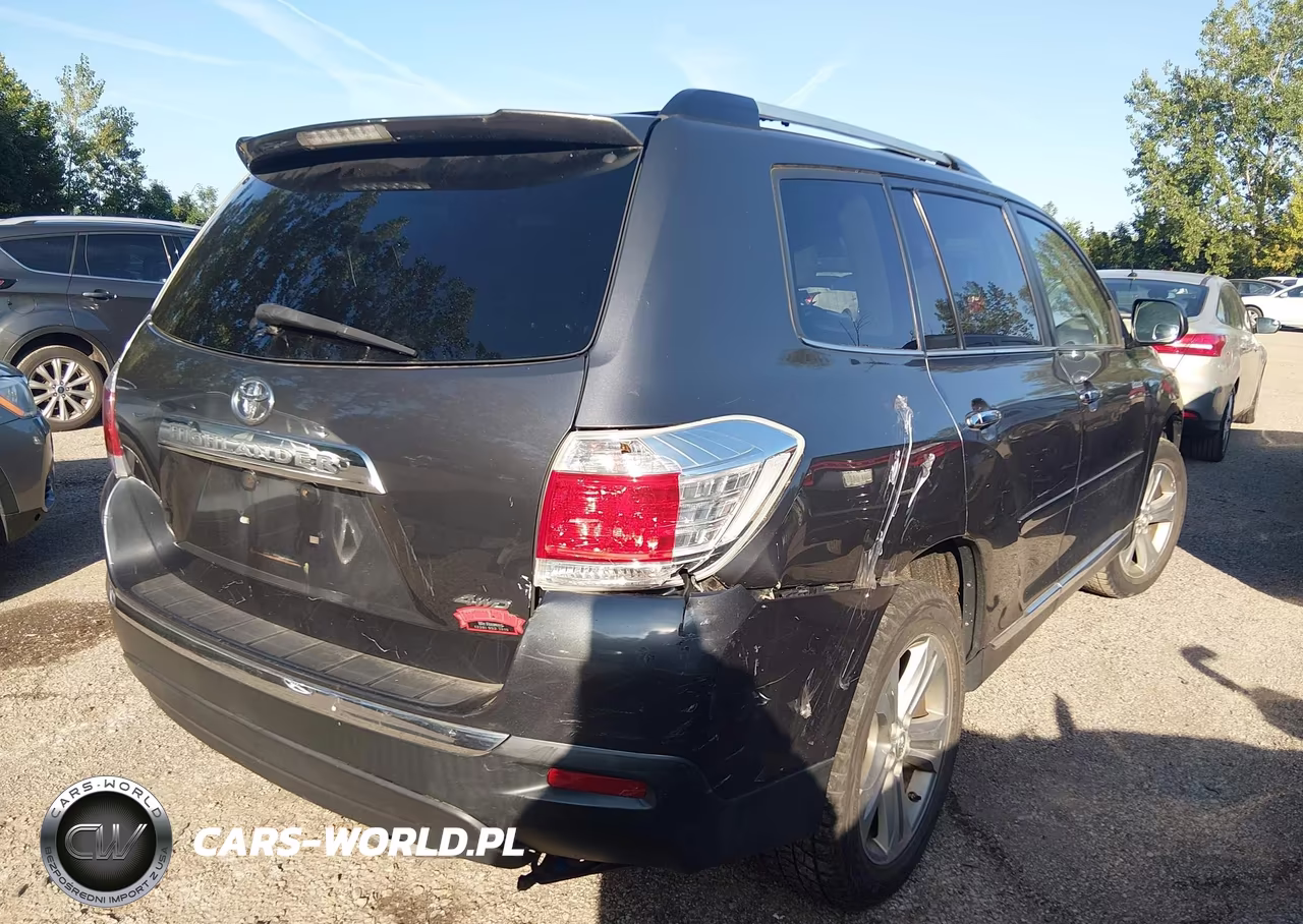 2013 Toyota Highlander Limited V6 VIN:5TDDK3EH2DS233120 - 4
