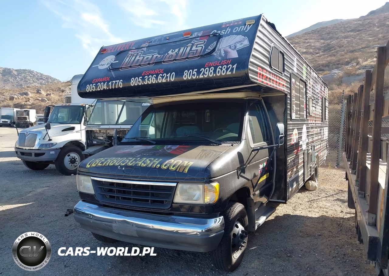 1992 Ford Econoline E350 Cutaway Van VIN:1FDKE30G4NHA14688 - 2