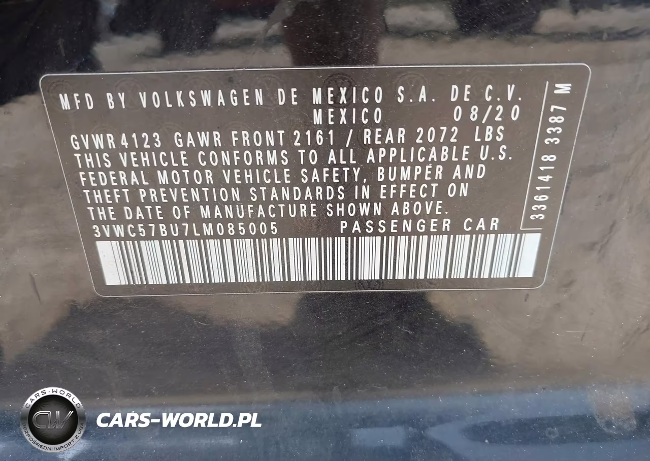 2020 Volkswagen Jetta 1.4T R-Line-1.4T S-1.4T Se VIN:3VWC57BU7LM085005 - 9