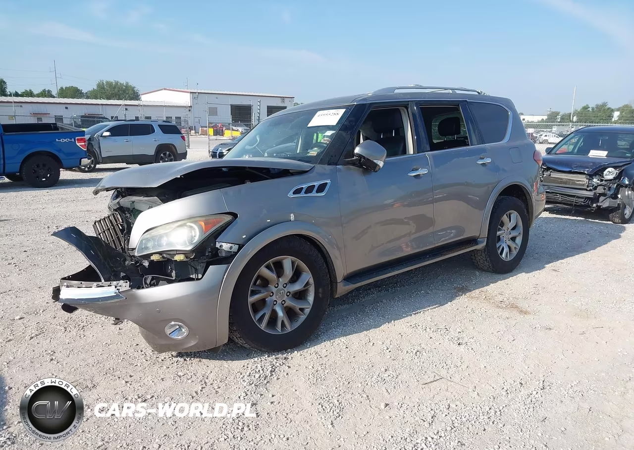 2012 Infiniti Qx56 VIN:JN8AZ2NE2C9021317 - 2