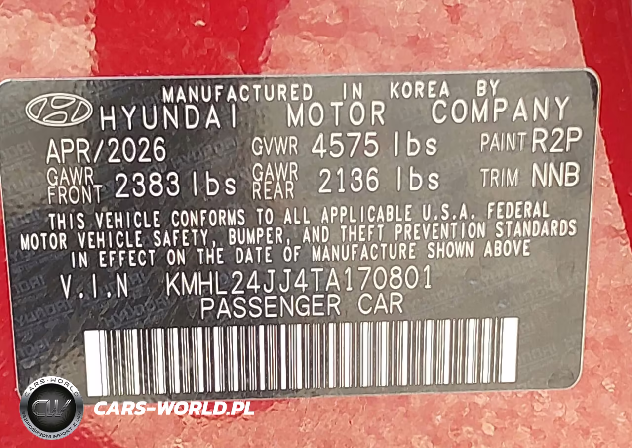 2026 Hyundai Sonata Hybrid Blue VIN:KMHL24JJ4TA170801 - 9