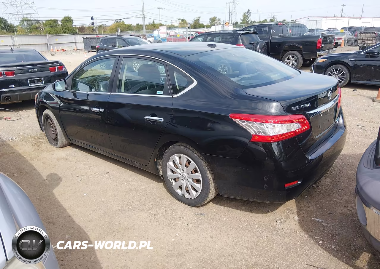 2013 Nissan Sentra Sv VIN:3N1AB7AP3DL783006 - 3