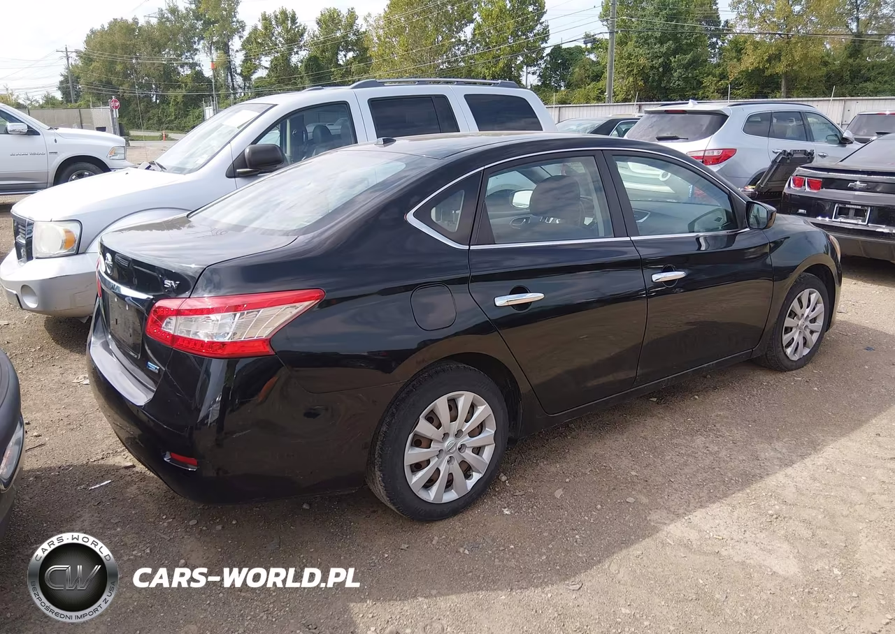 2013 Nissan Sentra Sv VIN:3N1AB7AP3DL783006 - 4