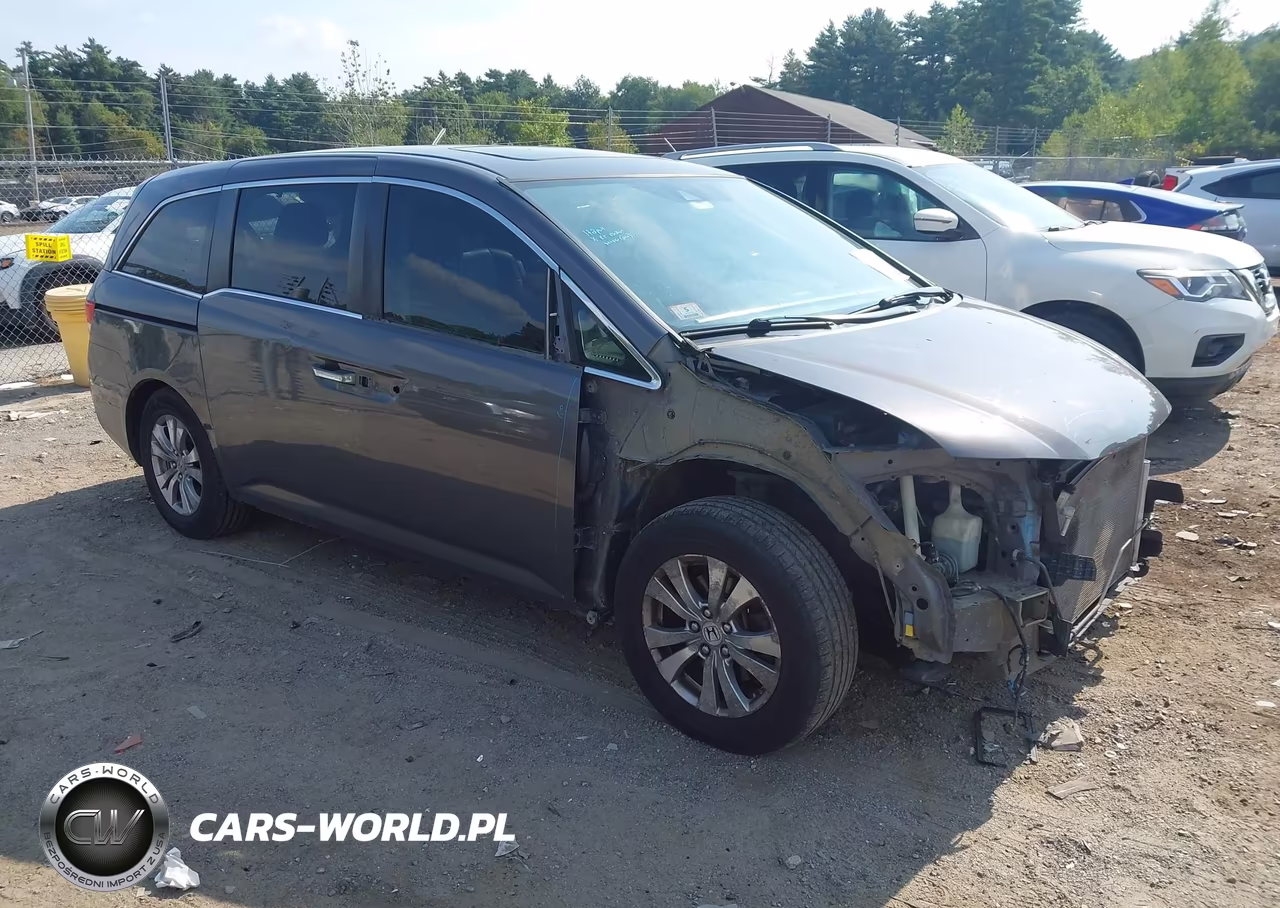 2014 Honda Odyssey Ex-L VIN:5FNRL5H60EB004823 - 1
