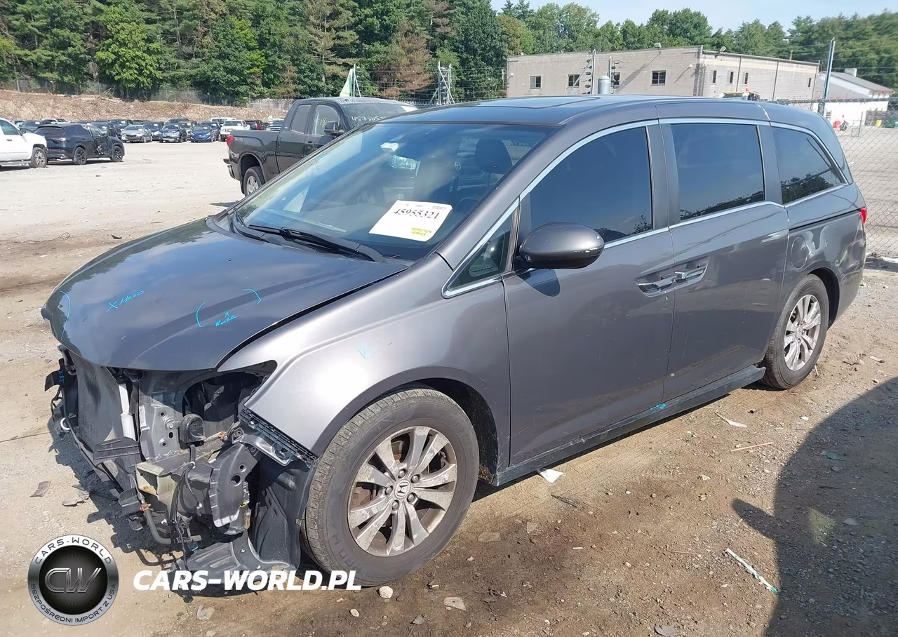 2014 Honda Odyssey Ex-L VIN:5FNRL5H60EB004823 - 2